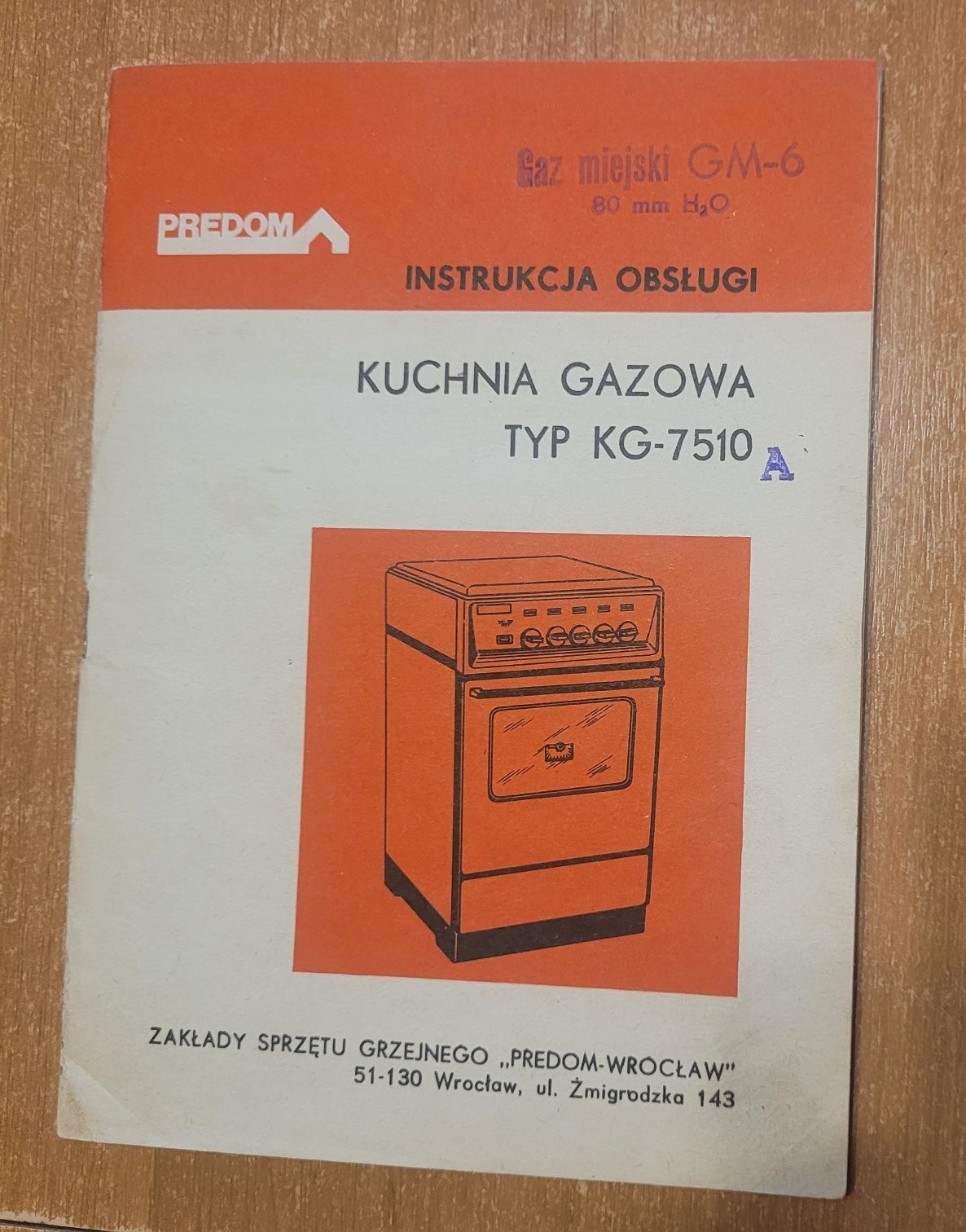 Instrukcje PRL Predom Zelmer Mińsk Kuchenka gazowa Odkurzacz i inne