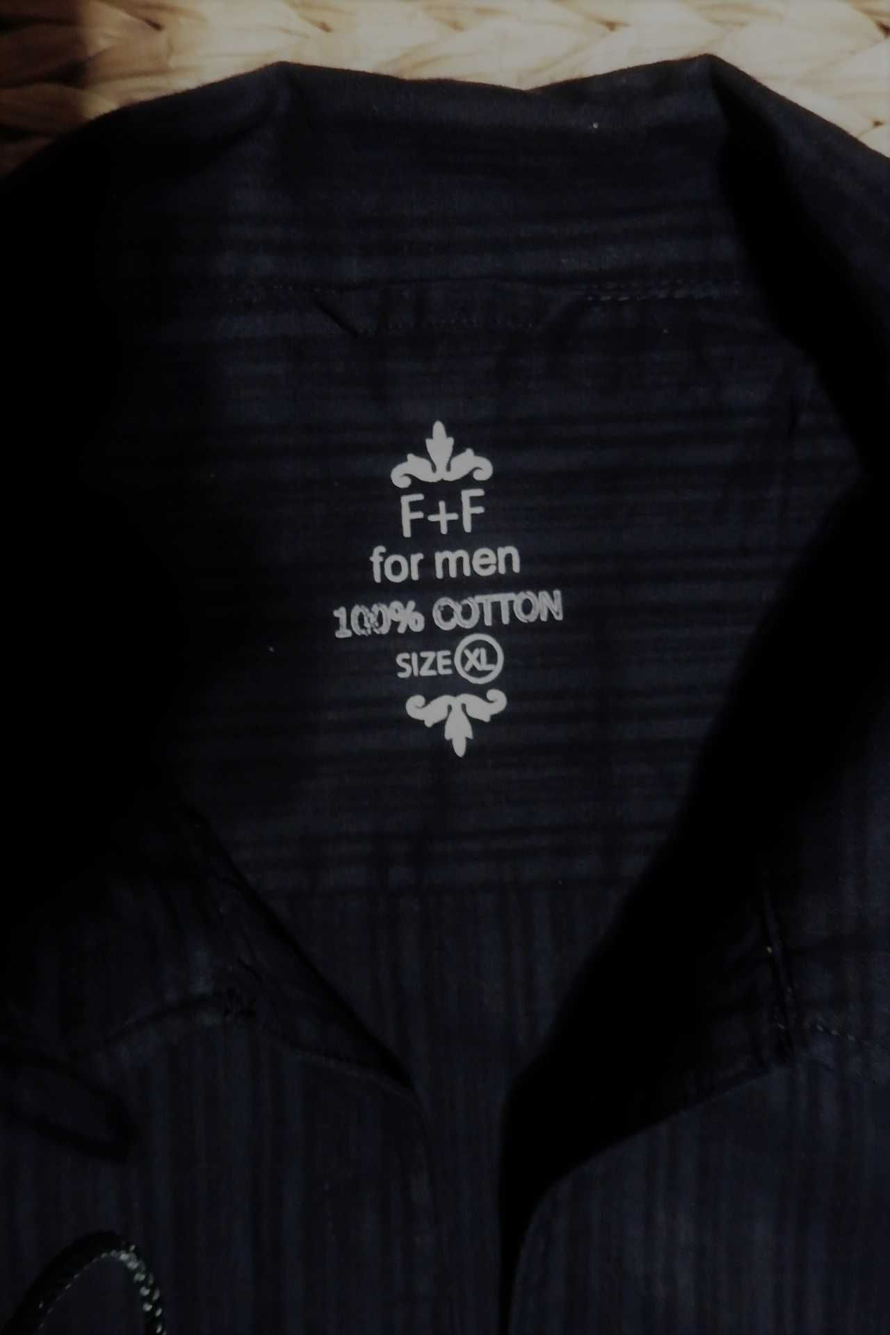 płócienna koszula xl f&f