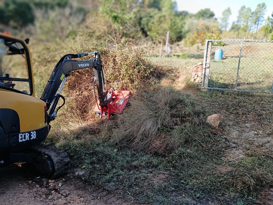 Serviços de mini -giratória e basculante