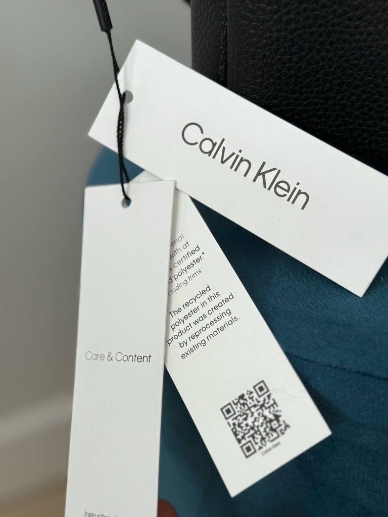 Saszetka męska Calvin Klein czarna oryginał