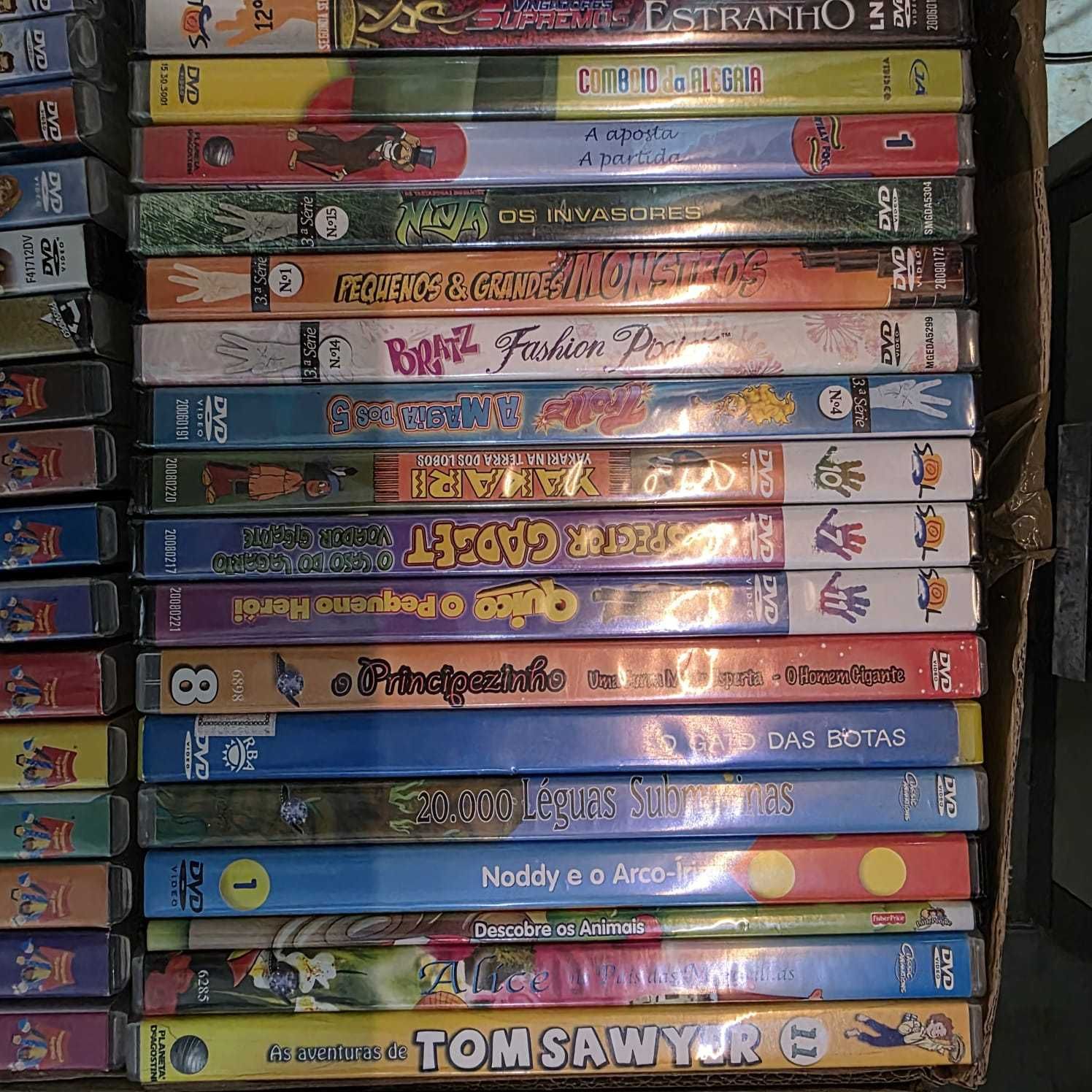 Lote Dvd's Infantil 3 - Ver lista Abaixo - PROMOÇÂO 1 €