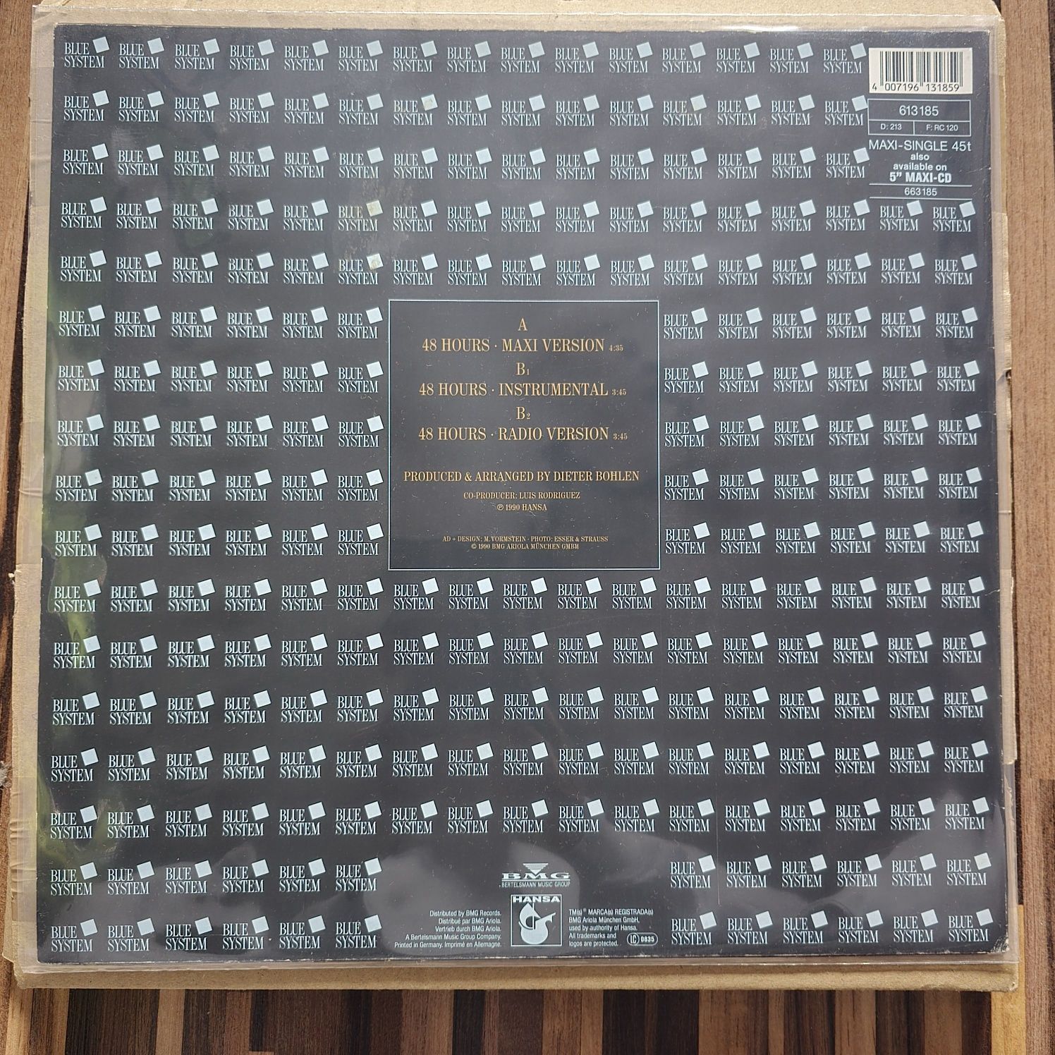 Blue System 48 Hours 12"