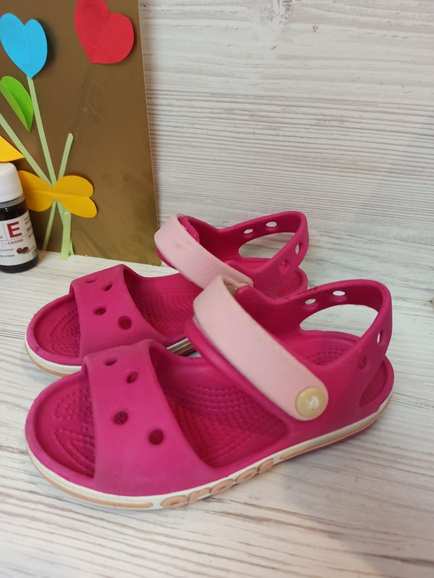 Босоніжки crocs, розмір 9