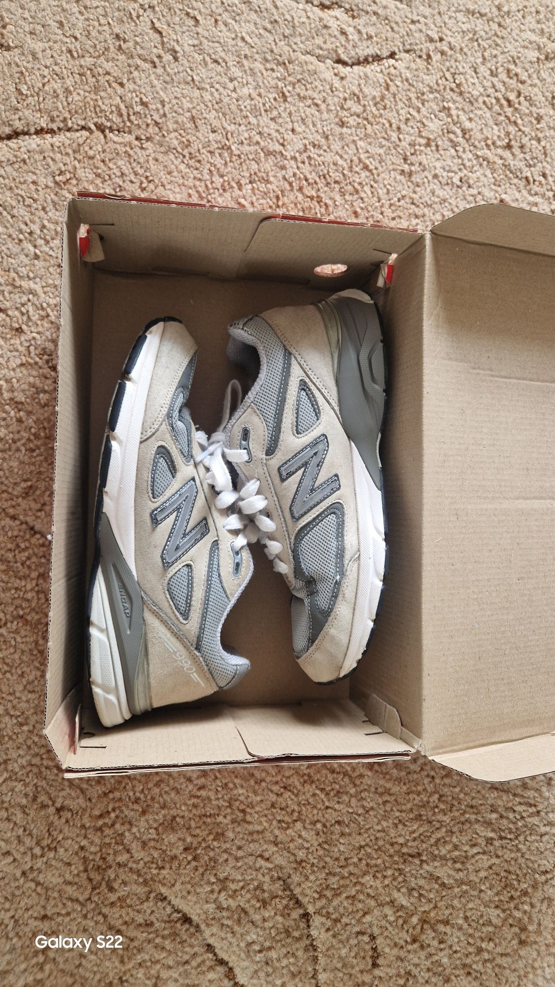 New Balance 990v4 Made in USA Castlerock M990GL4