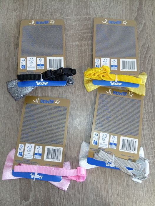 Mucha z obrożą dla psa / kokardka dla psa + obroża