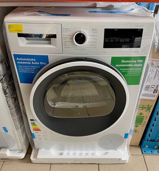 Suszarka BOSCH pompa ciepła HIT Cena!!!