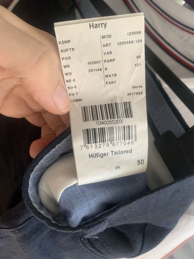 Штани брюки Tommy Hilfiger льон 100%
