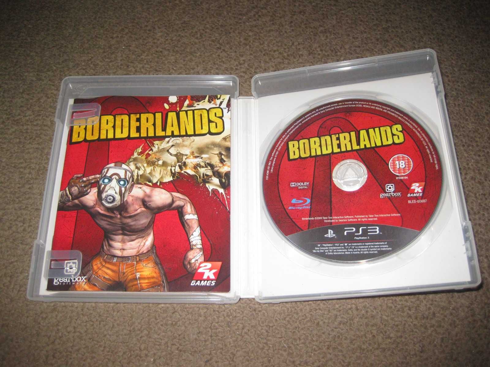Jogo "Borderlands" para PS3/Completo!