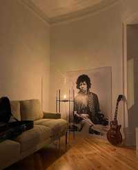 Poster Jimi Hendrix PVC impresso