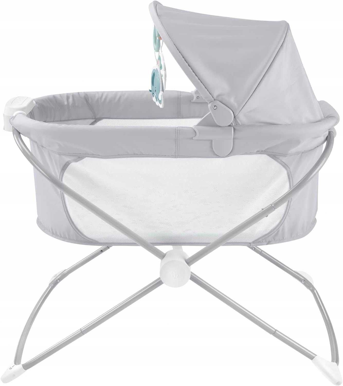 Łóżeczko dziecięce, składane Fisher Price Soothing View, 57 x 89 cm