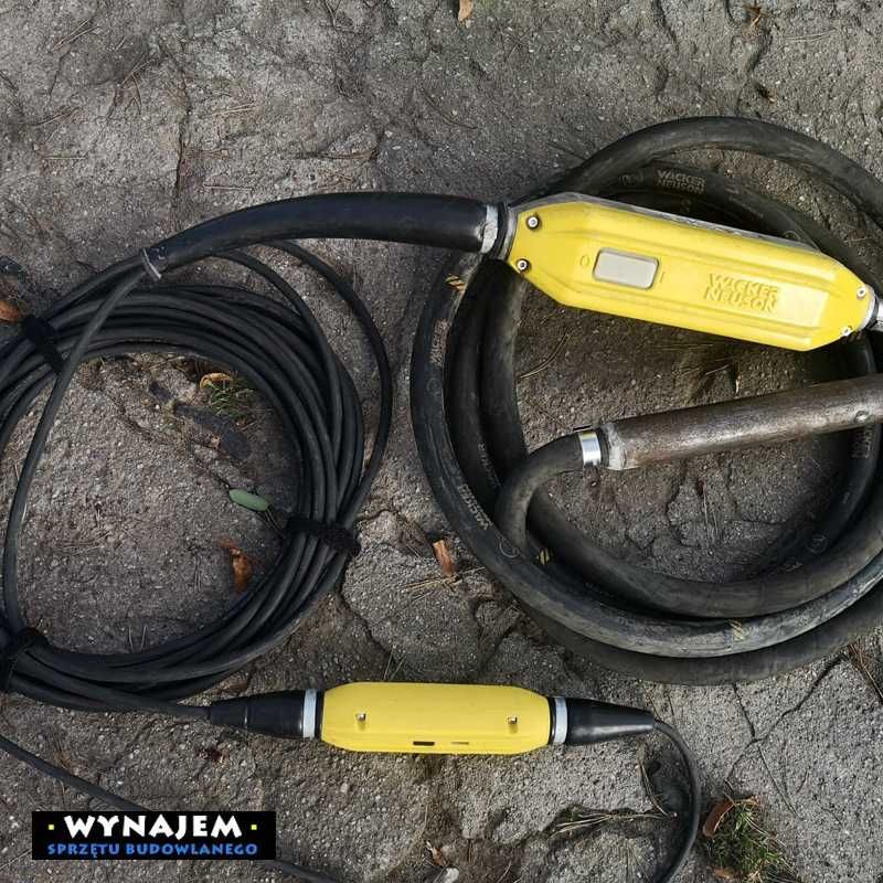 Wibrator do betonu zagęszczarka wacker atlas copco enar weber wynajem