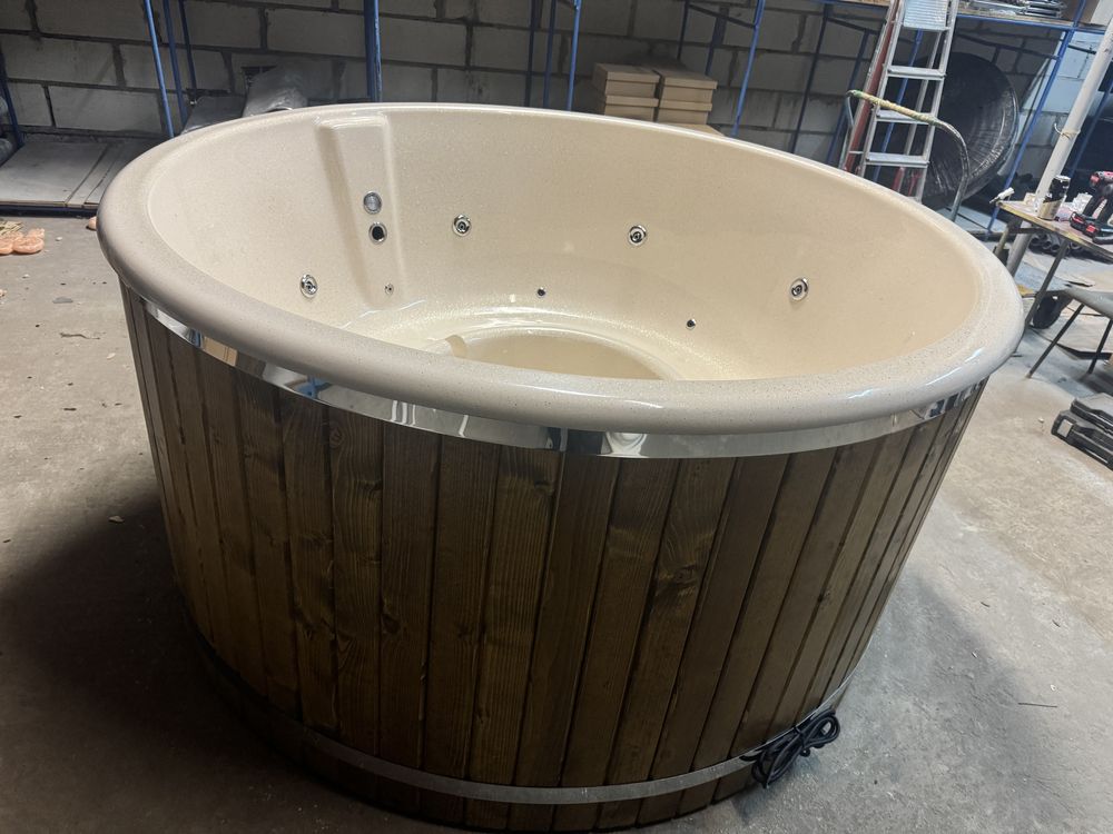 Balia ogrodowa jacuzzi ruska bania komplet wszystko w cenie