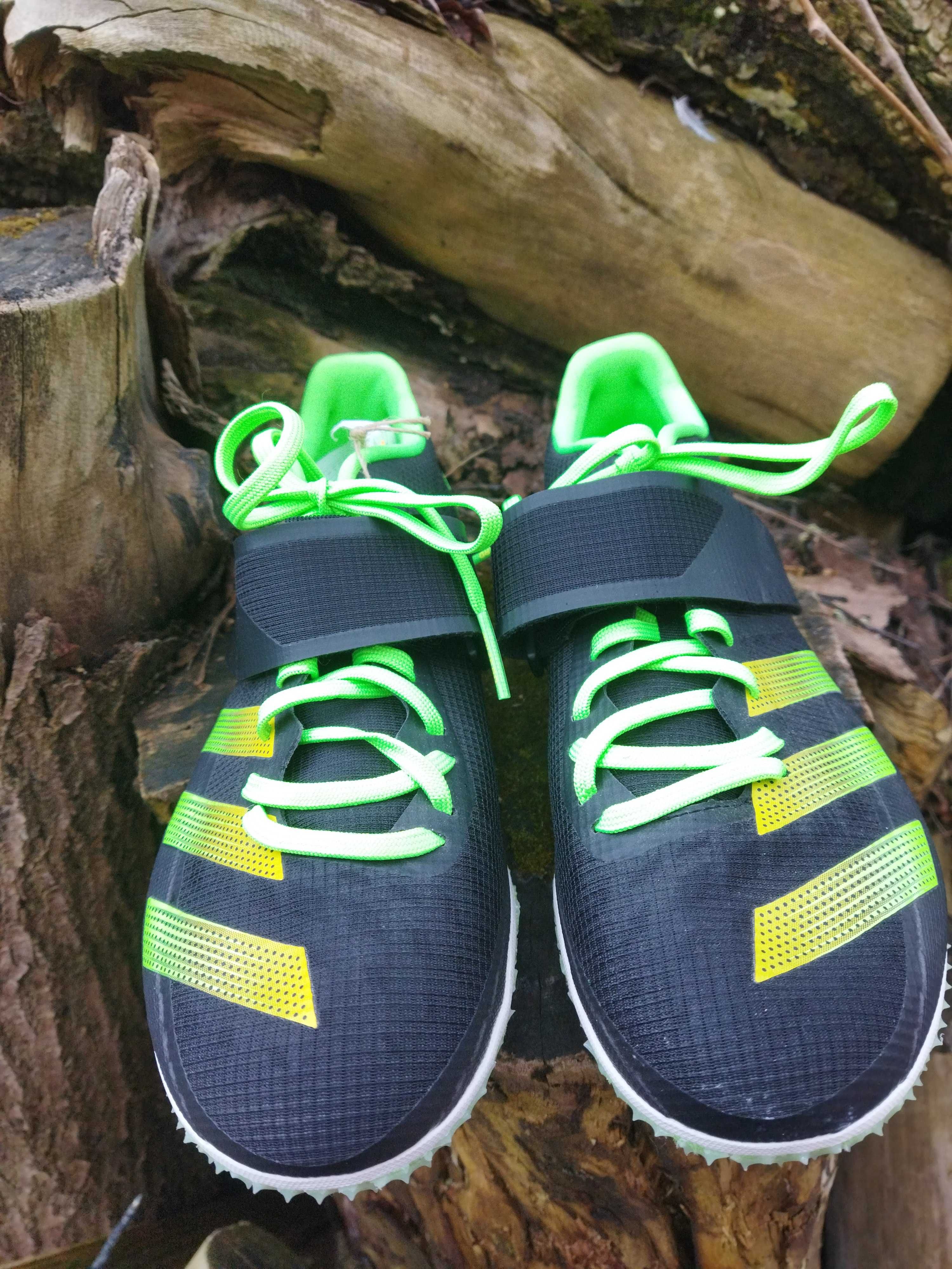 29 см кроссовки беговые Adidas Adizero HJ шиповки для лёгкой атлетики