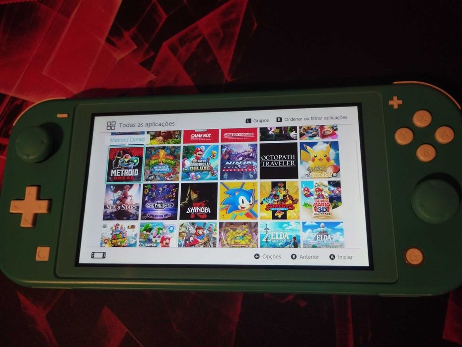 Nintendo Switch LITE Desbloqueada 128Gb