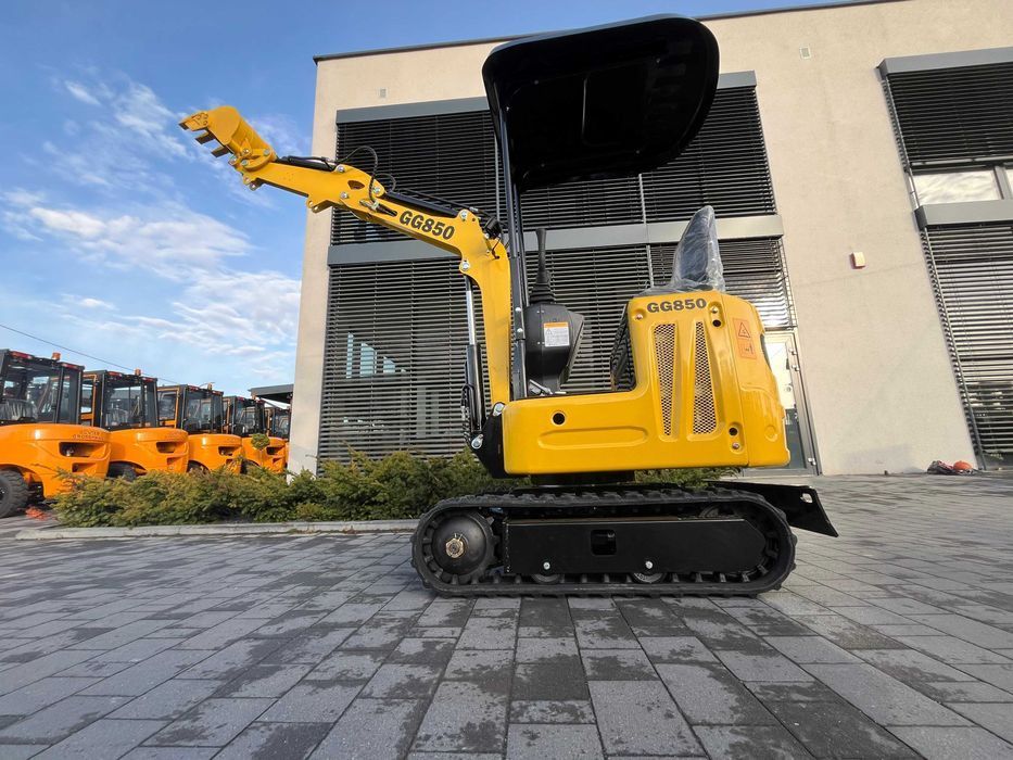 Koparka Gunter Grossmann GG850. Silnik KUBOTA