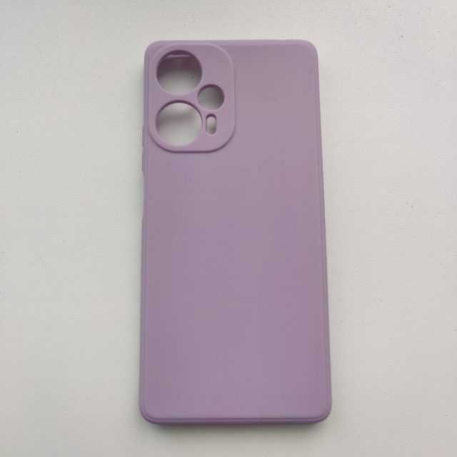 Silicone case with microfiber Poco F5 / Poco F5 Pro