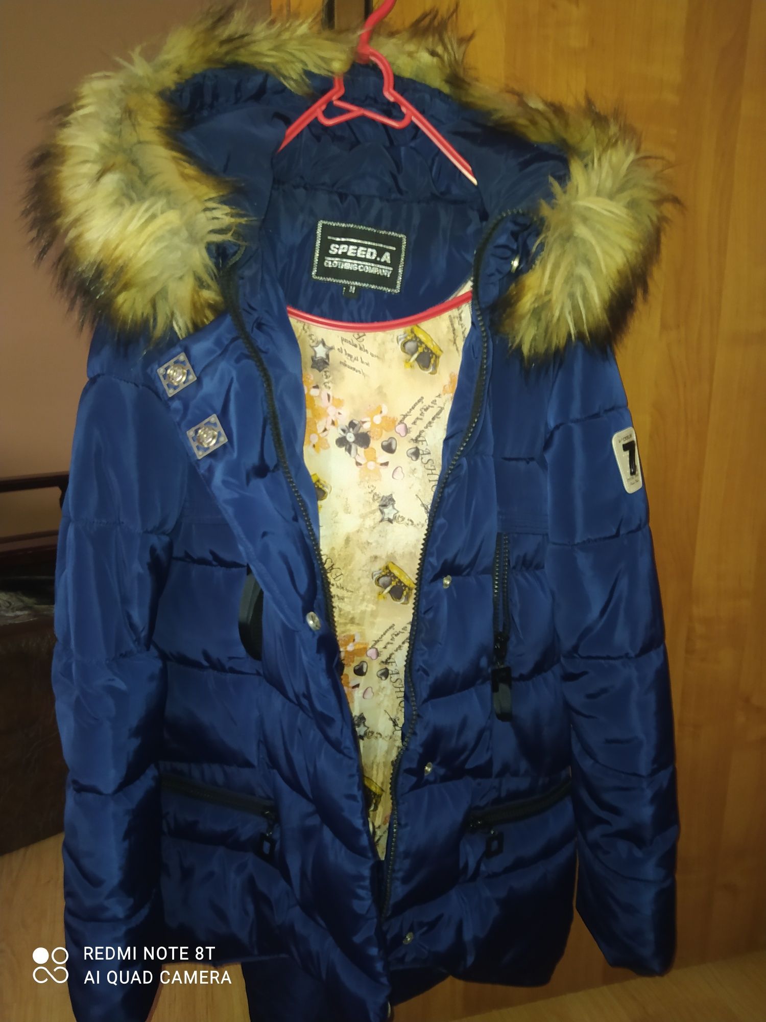 Nowa kurtka pikowana zimowa-Polecam