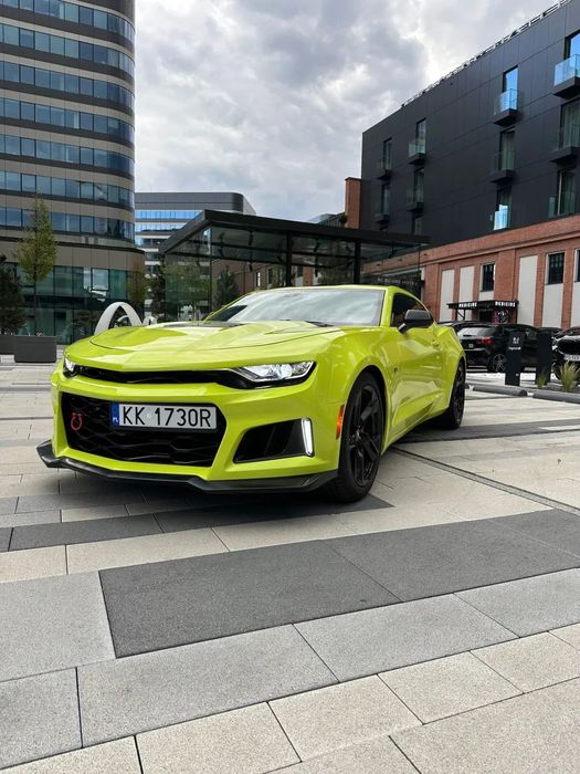 Chevrolet Camaro Stan BDB, V8 6.2 Oryginalny kolor • Zderzak ZL1 • Skóra • Brembo • K&N