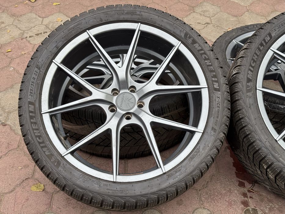 Диски WS audi vw mercedes bmw 5х112 9J R22