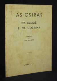 Livro As Ostras Na Saúde e na Cozinha José de Brito