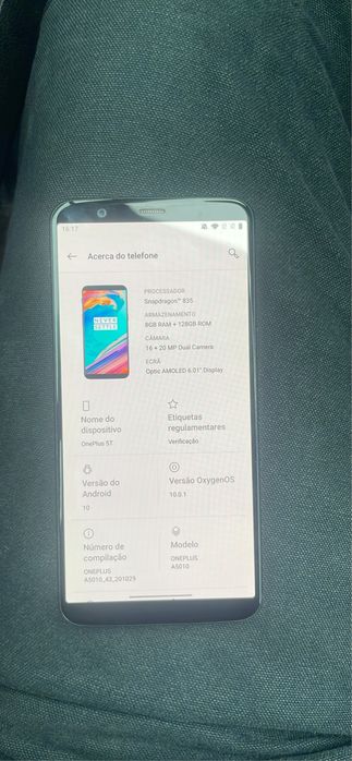 One plus 5T (Ler anuncio)