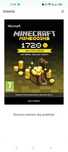 Minecoins Minecraft żetony tokeny 1720 doładowanie cyfrowe PC i xbox