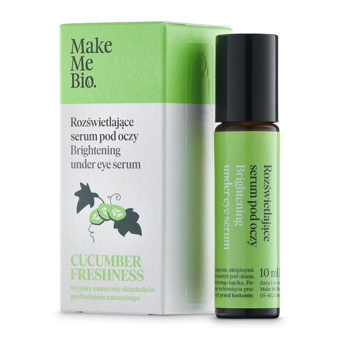 Make Me Bio Cucumber Freshness rozświetlające serum  pod oczy 10ml
