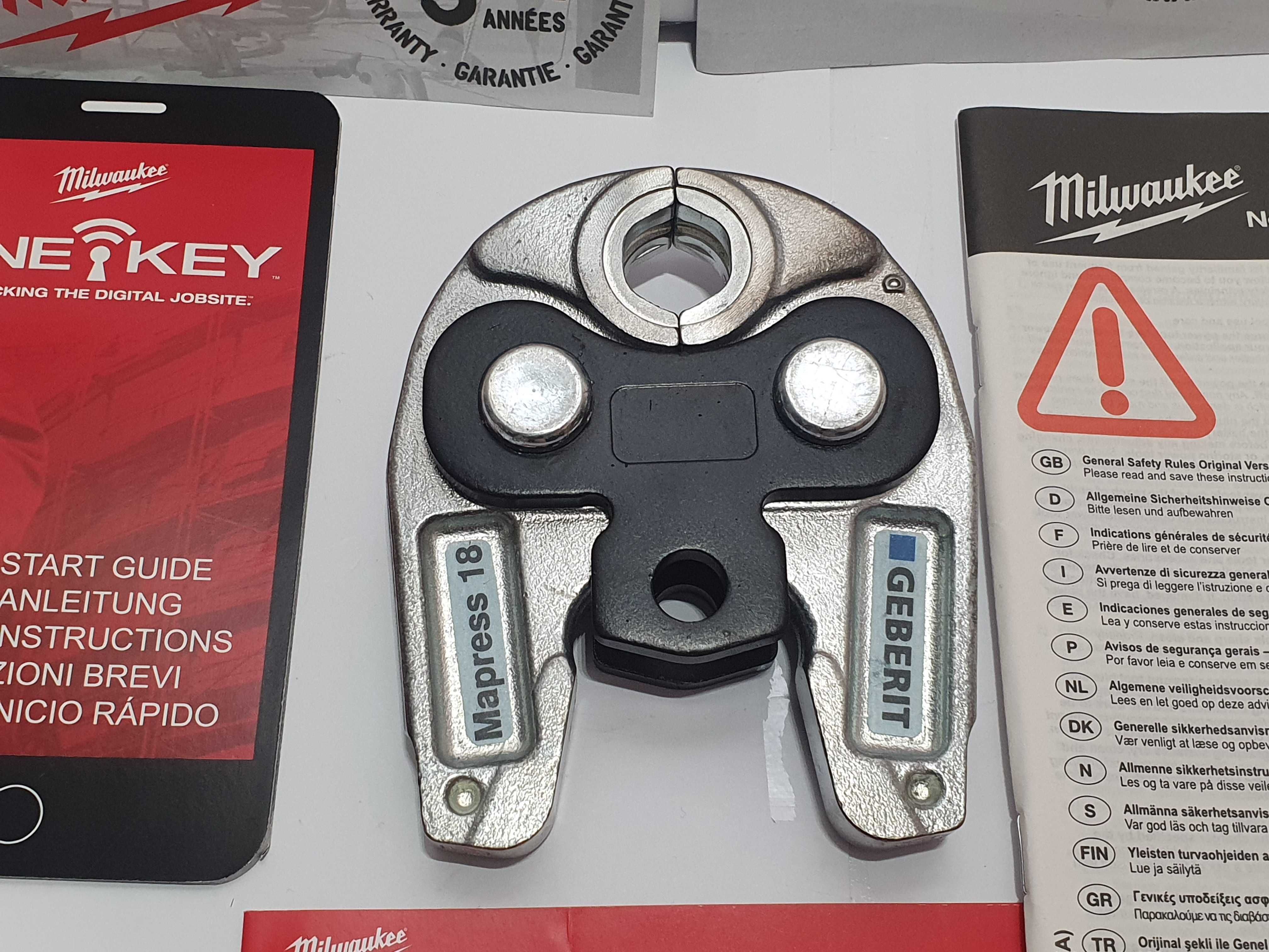 Cęgi zacisk Milwaukee Mini M18 do zaciskarki Geberit Hilti Novopress