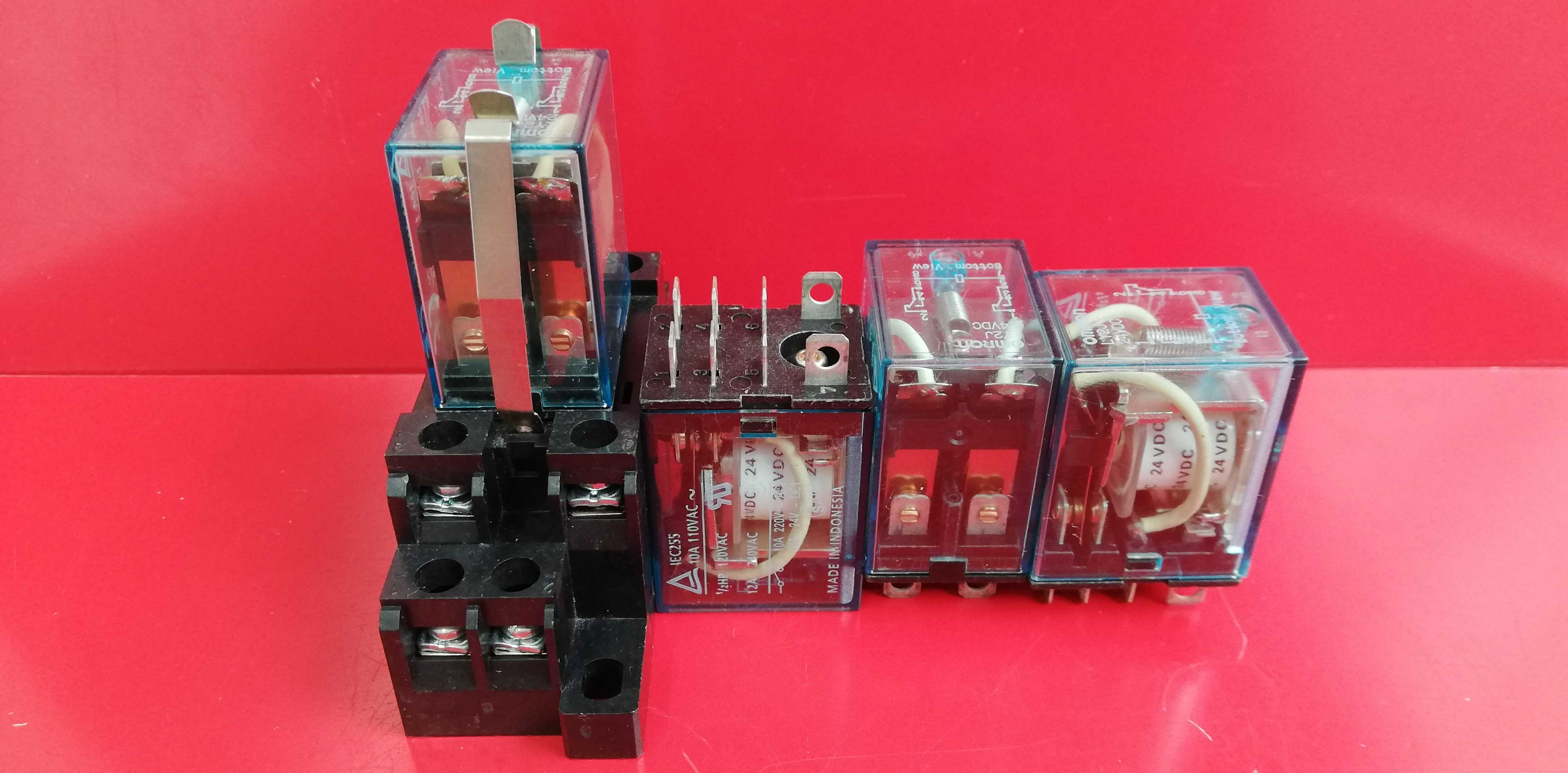 Реле 24VDC 10A/250VAC 2CА JQX-13F LY2J новые