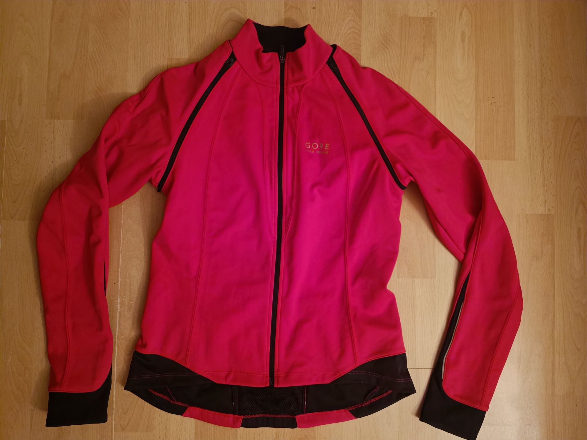 Kurtka Softshell rowerowa rękawy windstopper Gore Bike Wear Phantom