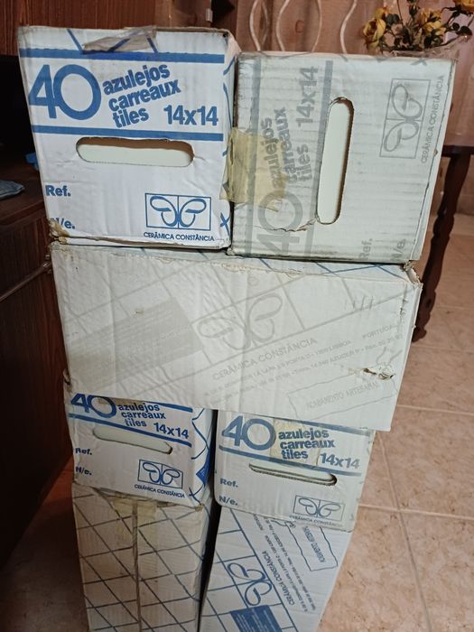 Azulejo 14 x 14 branco