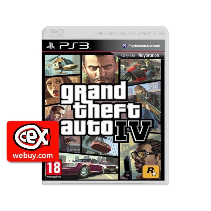 Grand Theft Auto IV GTA 4 PS3 (CeX Gdynia)