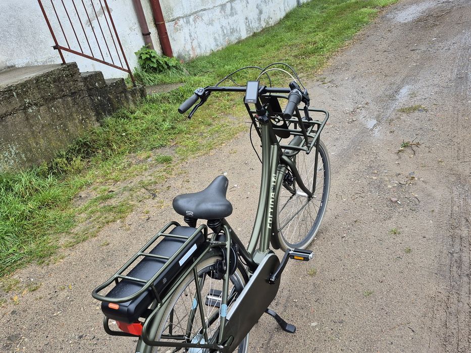 Rower damka damski elektryczny elektryk  Bafang jak Nowy Nexus 8 retro