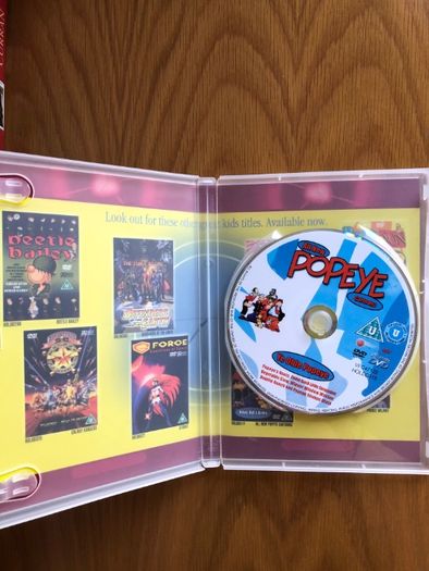DVD Popeye - Versão Inglesa