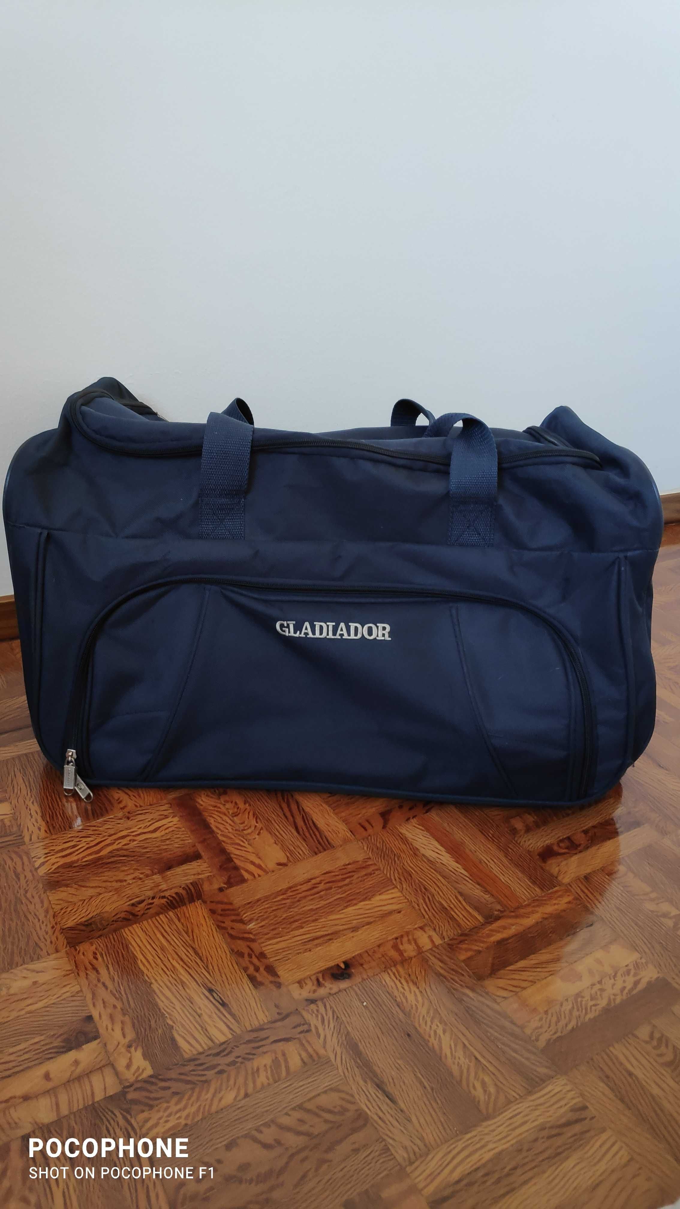 Saco de viagem azul - trolley (Gladiadior)