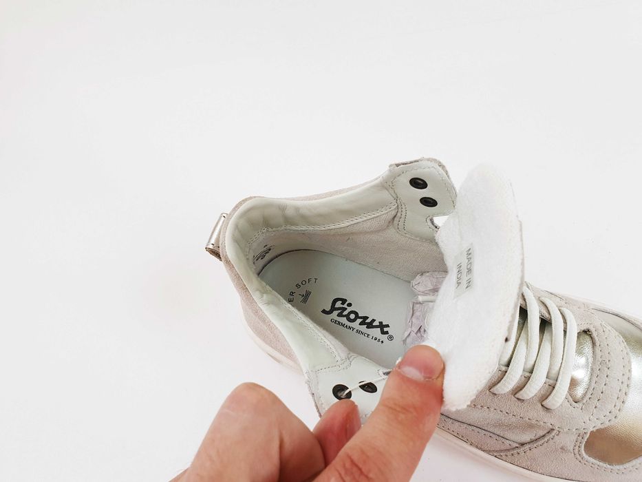 Женские кеды ботинки Sioux Made in Germany 39 25.5 см 9 US