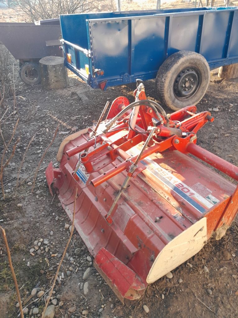 Трактор YanMar F15D + прицеп + фреза