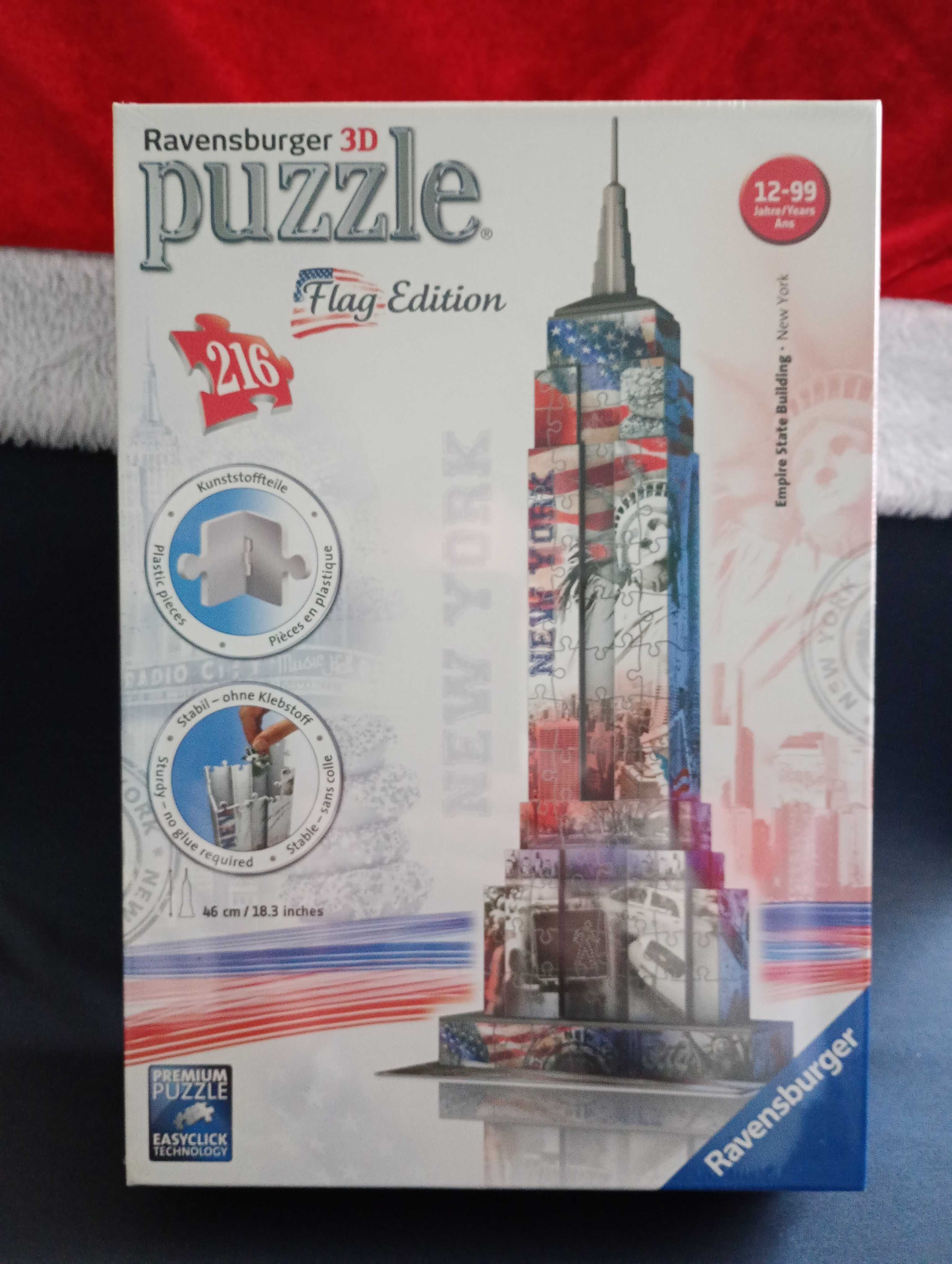 Puzzle 3D marki RAVENSBURGER Flag Edition