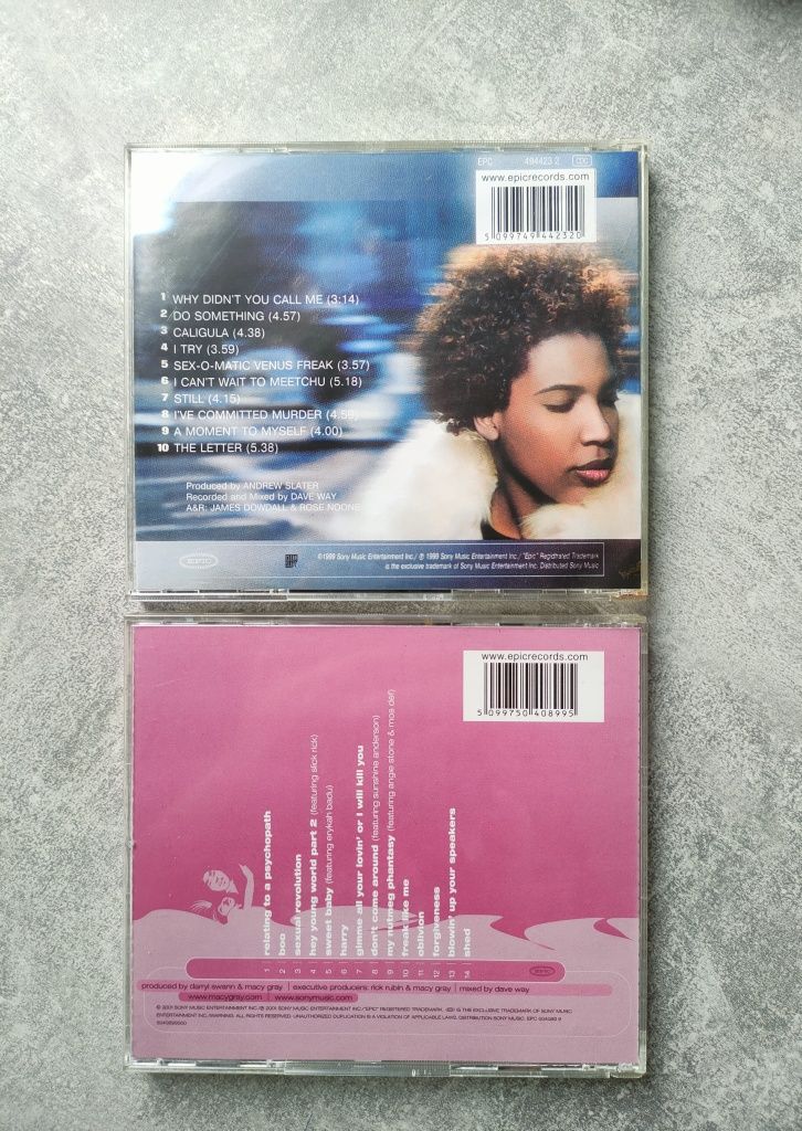 CD X2 Jak NOWE MACY GRAY The id ,On How Life Is Zestaw płyt Oryginalne