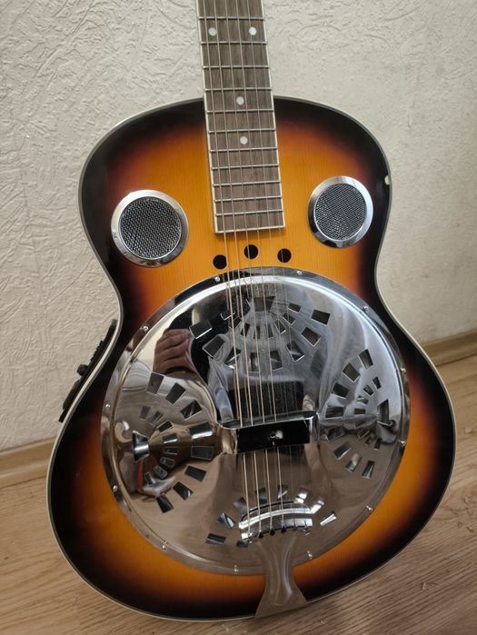 Резонаторная электроакустическая гитара Pyle