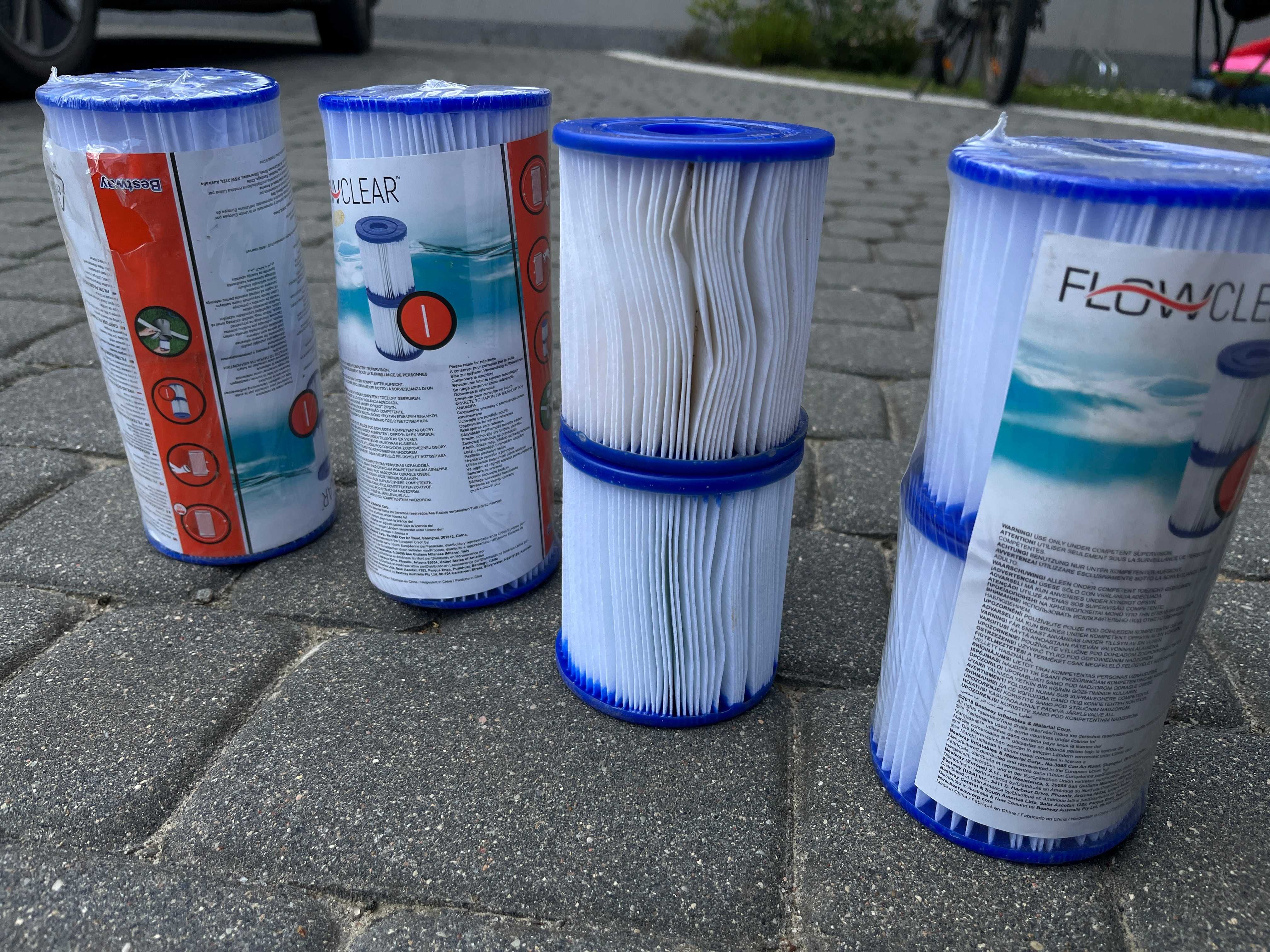 Pompa z filtrem Bestway 1249l/h + zestaw nowych filtrów na wymiane (8)