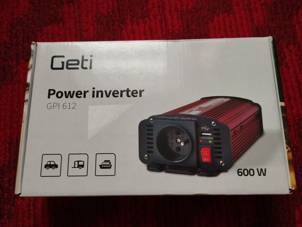 Інвертор Geti 600w., Чехія.