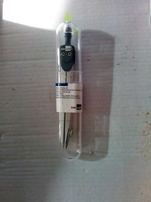 Compasso para uso escolar, NOVO!