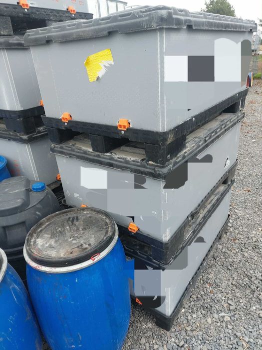 Skrzyniopalety plastikowe