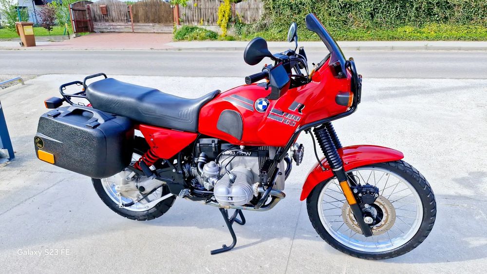 BMW GS Kolekcjonerskie R100Gs PD 74 tys km R 100 gs 91rok raty LaMotor Wola