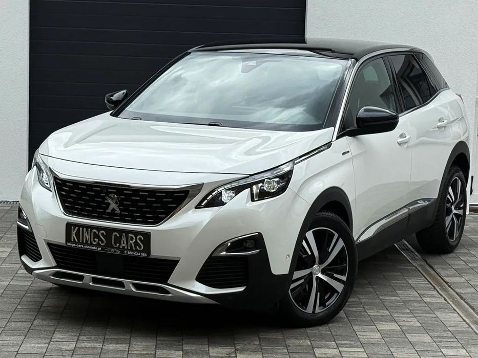 Peugeot 3008 BIAŁA PERŁA ! 177ps ! TYLKO 130tys km ! FULL LED ! Alus18 ! Wzór