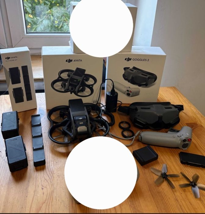 Dji avata 1 zestaw możliwość zamiany na konsole lub innego drona dji