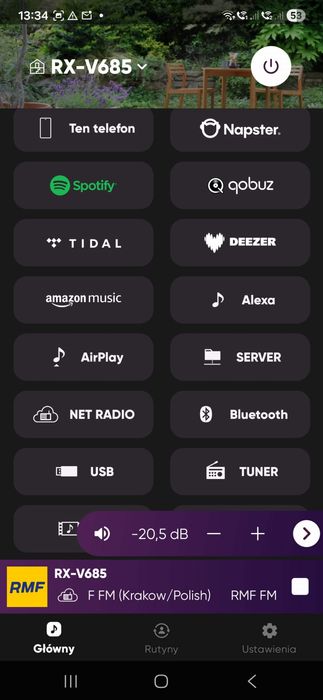 Mocna Yamaha RX-V685 z Wifi Bluetooth ARC MusicCast 4K Atmos