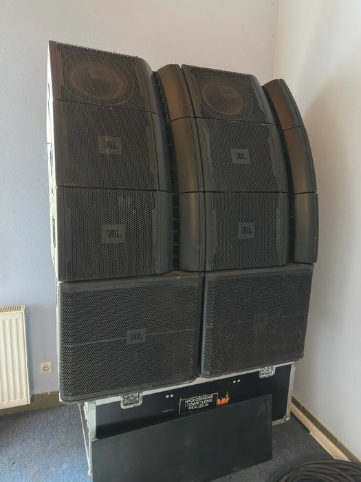 JBL VRX 932LAP + 918SP + Zadaszenie sceny + Podesty +GRATISY
