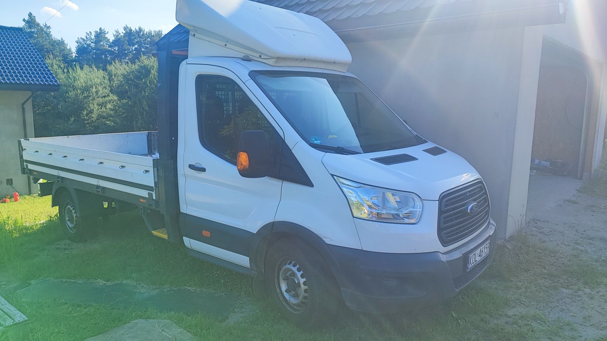 Ford transit skrzynia,plandeka 2015